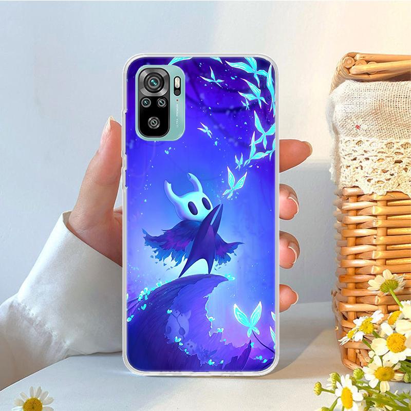 Hollow Knight Cartoon Soft Phone Case For Xiaomi Redmi Note 15 14 14S 13 12 Pro Plus 12S 11 11S 11E 10 10S 11T 5G Fundas Coque R