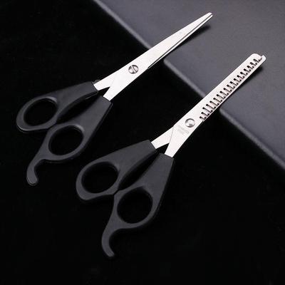 Salon Stainless Steel Teeth Shears Trim Bangs Thinning Beauty Styling Tool Hair Cutting Hairdressing Set Hair Scissors