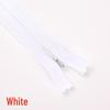 Zinc Alloy Pull Tab No. 3 Invisible Nylon Edge Zipper