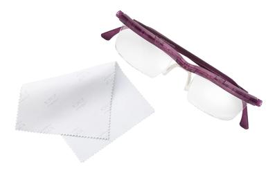 Glasses That Allow You To Adjust the Power Glasses Cleaning Set To Reading Glasses Presby Blue Light Cut UV Cut Magnifying Glass [PRESBY] [Reading