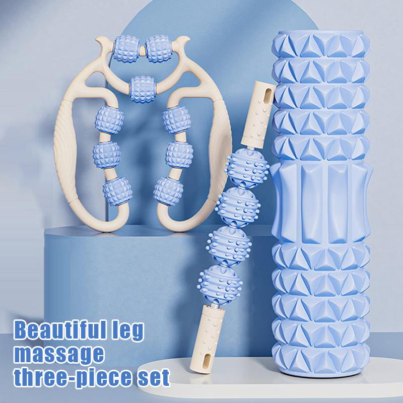 Leg Shaping Massage Roller Of Circular Leg Slimming Leg Massager Muscle Stretching Equipment Fascia Stick Yoga Fitness Column
