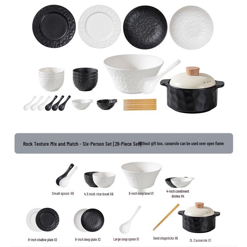 Ailan Huijia A1 Chinese Style Ceramic Dinnerware Set