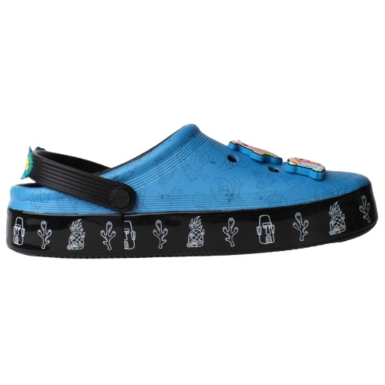 SpongeBob SquarePants x Crocs Off-Court Clog Bikini Bottom Unisex Sneakers Blue Black 209825-001