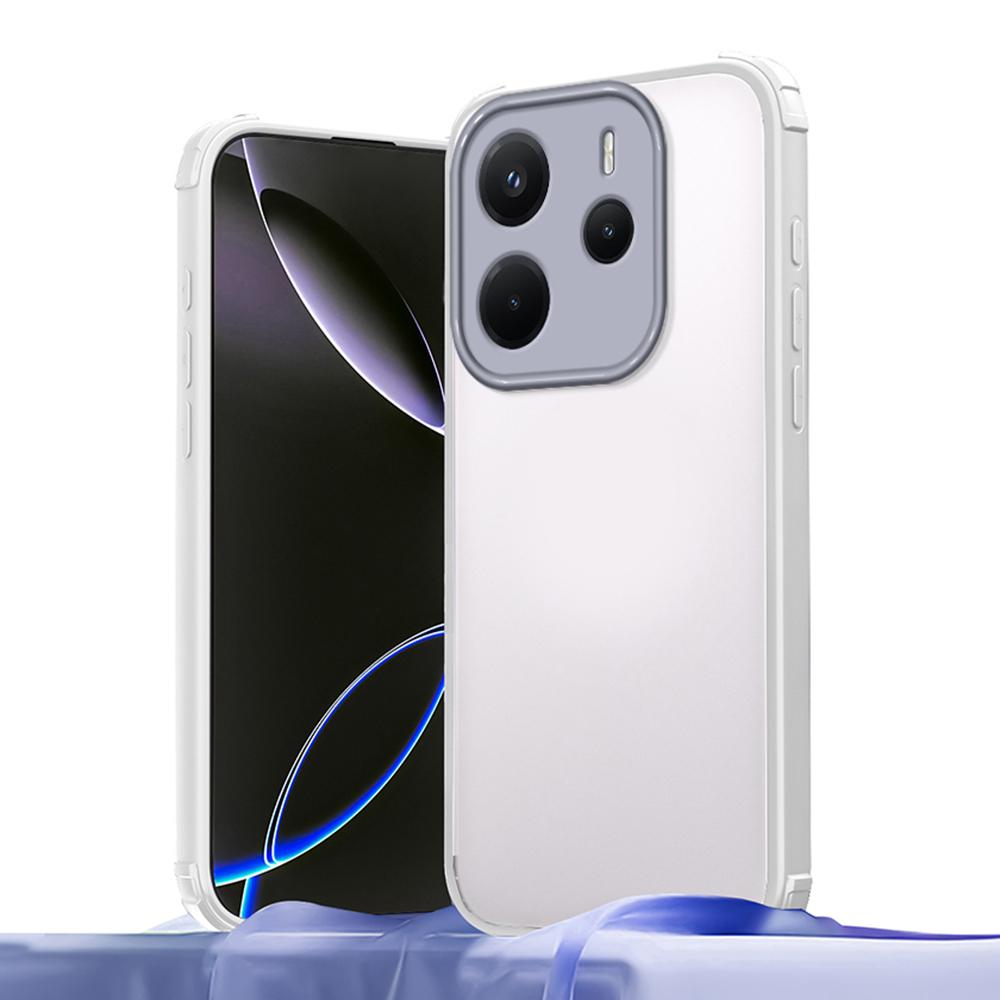 

For Xiaomi Redmi Note 14 4G (163.25mm) Case Reinforced Corner Shockproof TPU + Acrylic Phone Cover