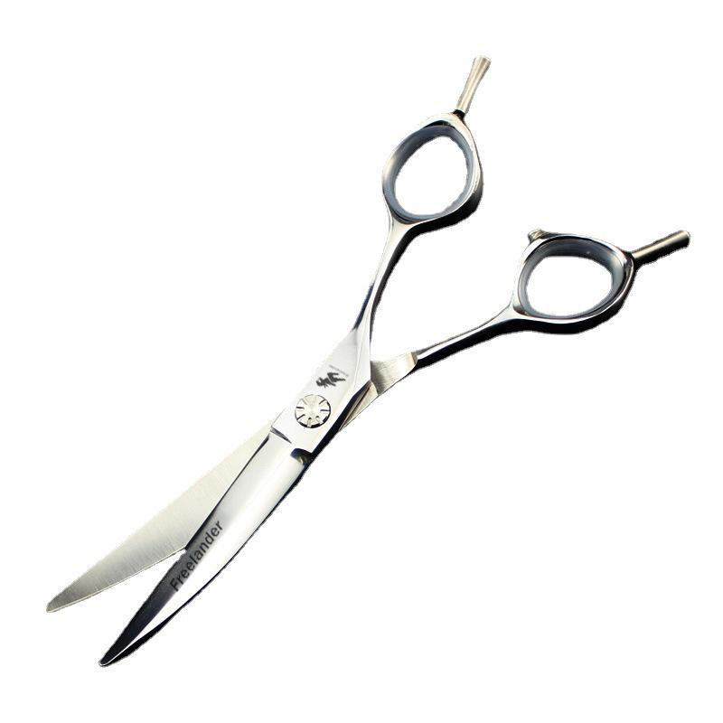 5-Piece Hair Cutting Shears Set - Personalized Barber Scissors for Bangs, Serrated & Straight Shears