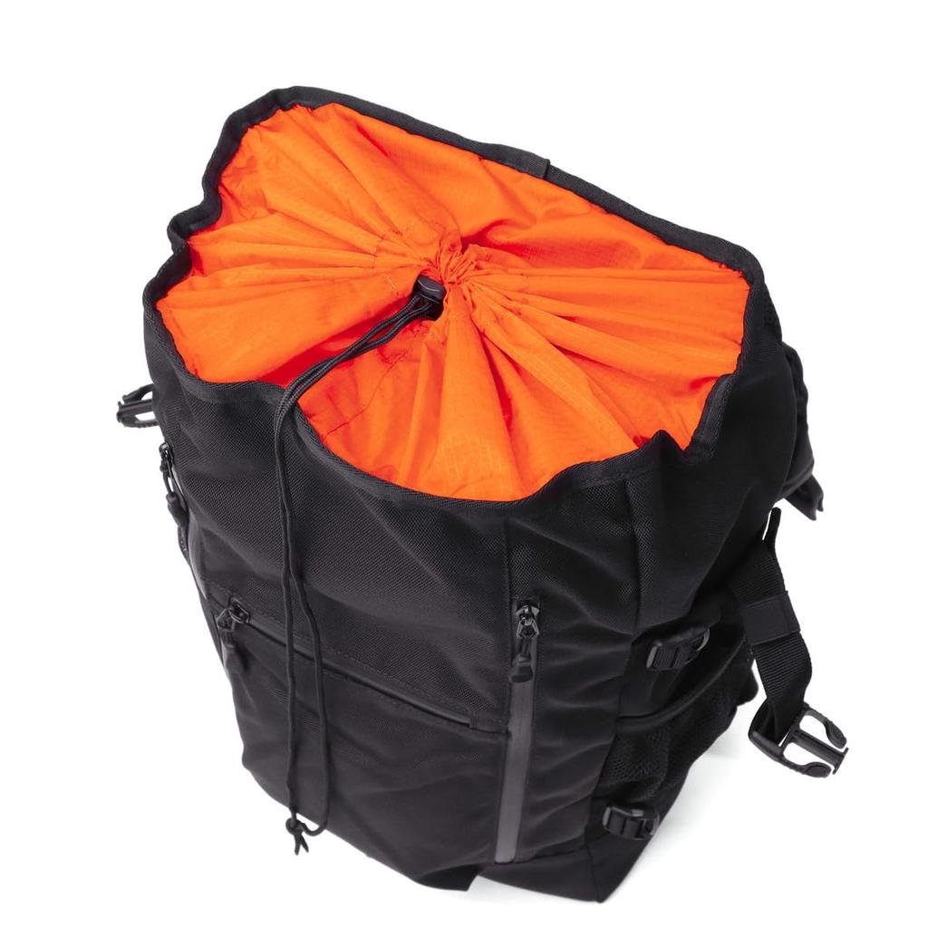 [Machiavellic] CHASE DOUBLE LINE 4 BACKPACK BLACK(019)