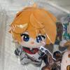 Genshin Impact Tartaglia Childe Plush Doll 10cm Cute Cotton Doll Soft Stuffing Bag Pendant Game Character Merchandise Children's Fan Collection Gift