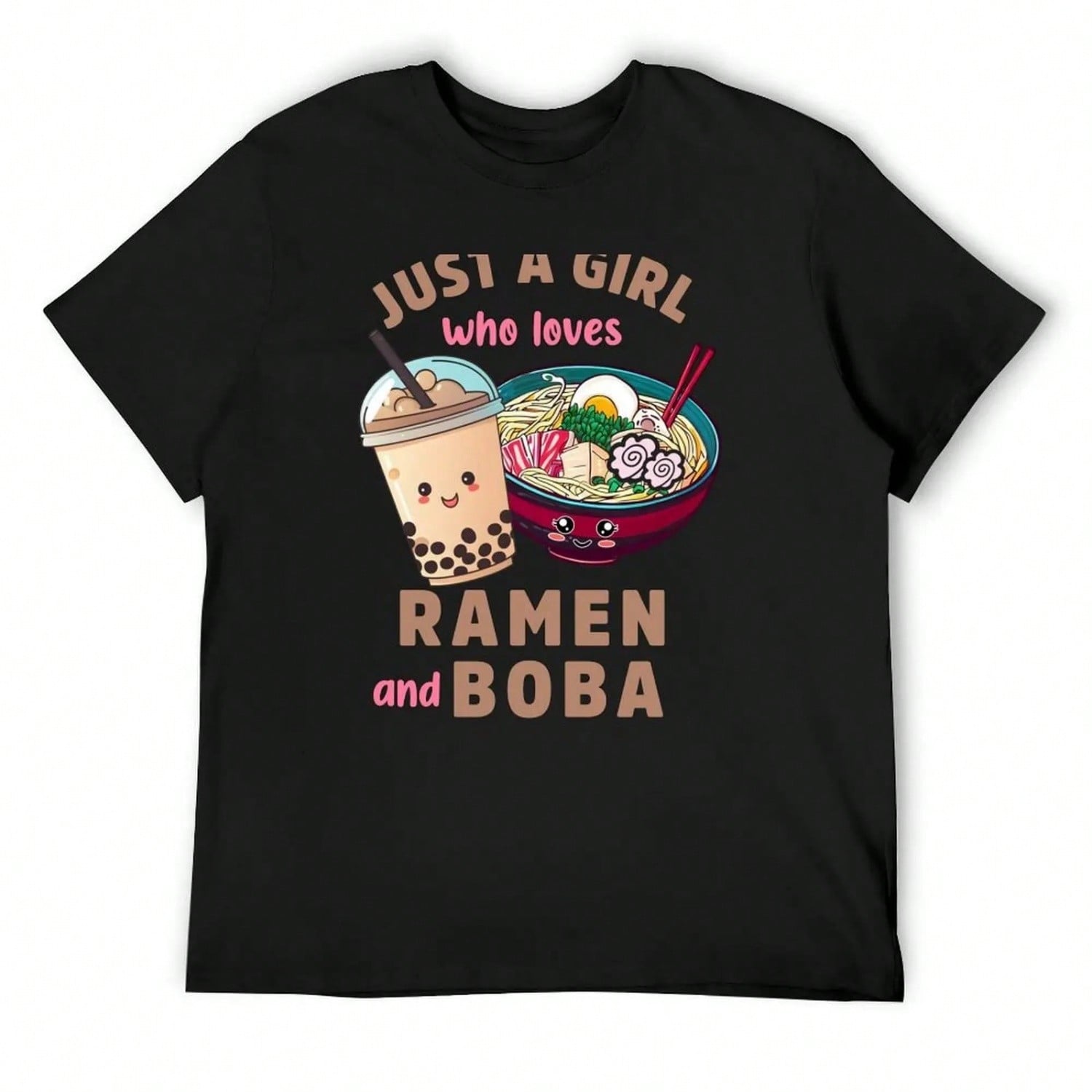 Just A Who Loves Raunisex And Boba T-Shirt For A Plain Plain T Shirts unisex S
