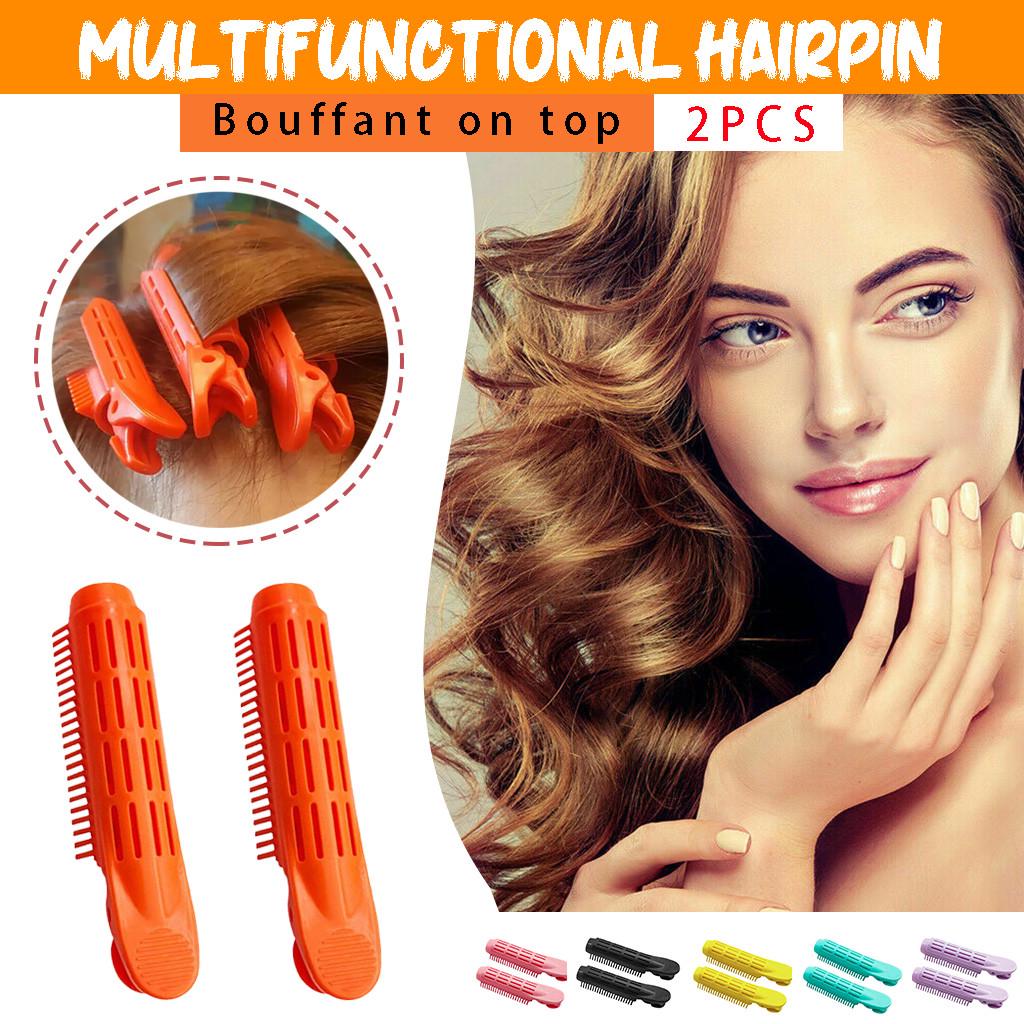 

Натуральные волосы, заколка для завивки волос, трехмерное моделирование, бигуди, роликовая волна, 2 шт.