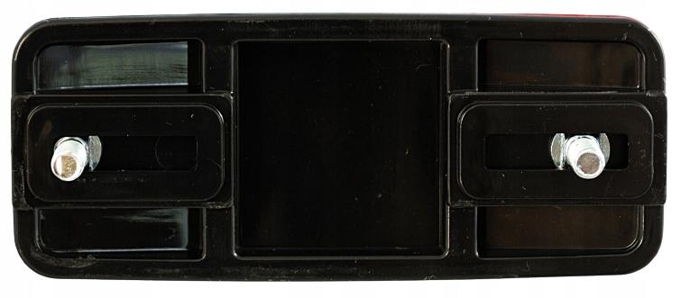 Red Rear Bicycle Reflector For Rectangular Mudguard