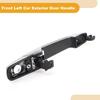 Front Driver Side Car Exterior Door Handle for Ford Focus 2008-2011 Silver Tone ABS 1 Set No.8S4Z5422404CA