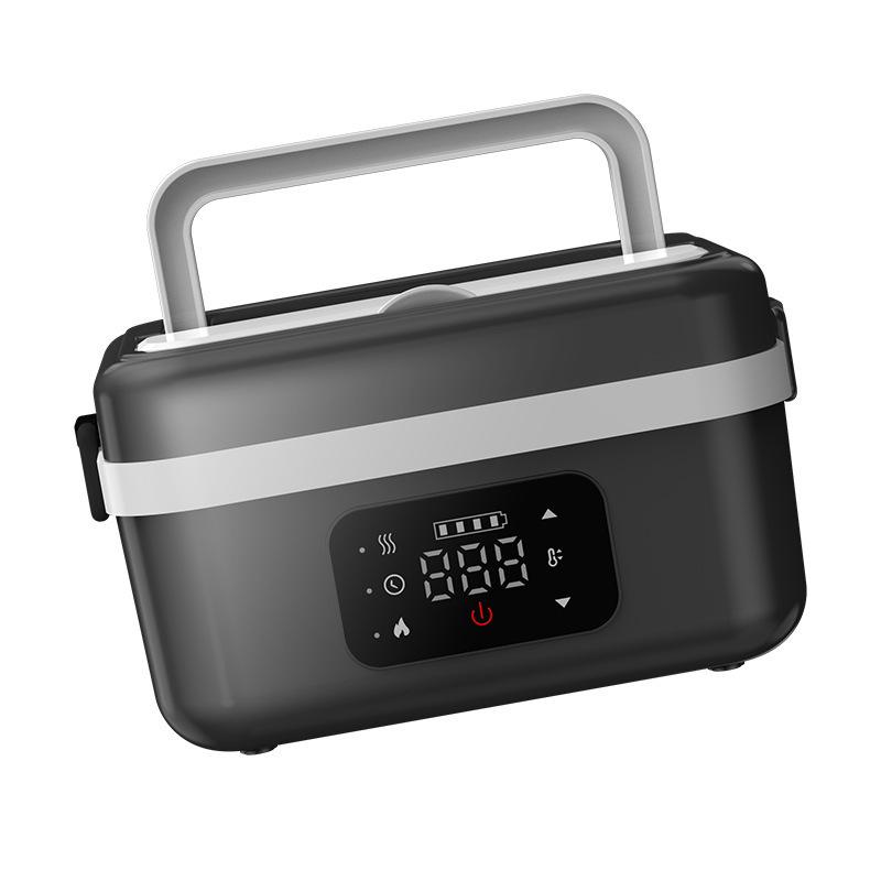 Wireless Portable Heating Lunch Box - Large Capacity, Water-Free, Ideal for Students and Office Workers