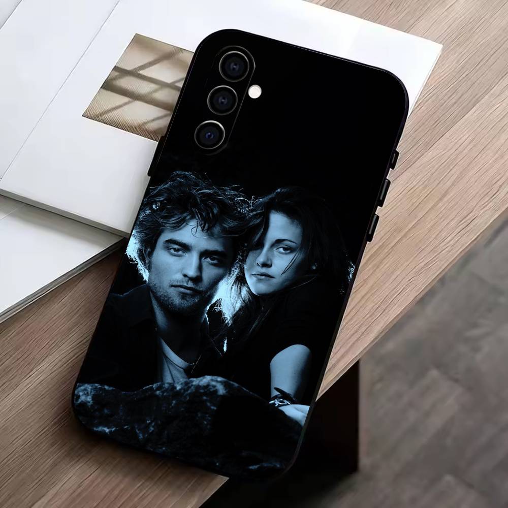 T-Twilight Saga Edward Phone Case For Samsung Galaxy A73,A72,A71,A70,A53,A52,A51,Others Soft Black Cover