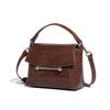 2025 New Niche Design Light Luxury Crocodile Pattern Handbag High-End Versatile Shoulder Crossbody Envelope Bag