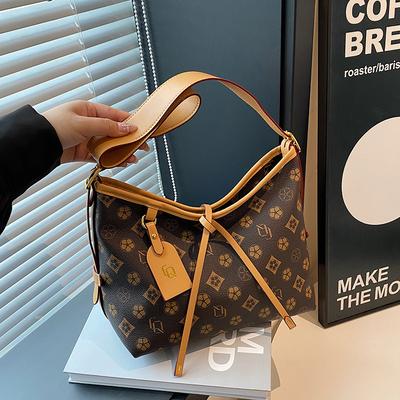 Bolsos de mujer, bolsos de mujer de moda de alta gama y atmosféricos, bolsos de hombro versátiles de gran capacidad para ir al trabajo, bolsos de mujer