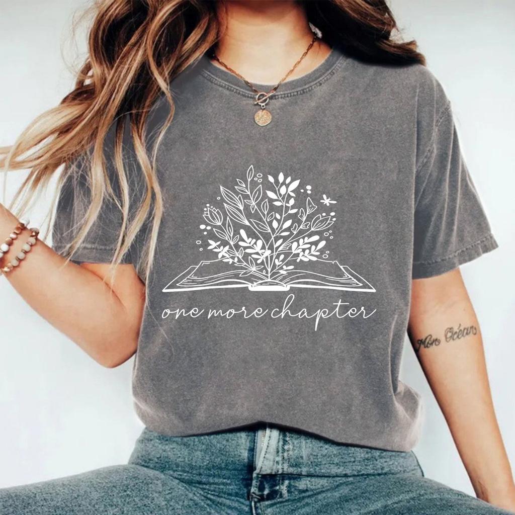 YYFS Women's Fashion Casual Summer Spring Flower Pattern Print Short Sleeve O-Neck Blouses & Shirts