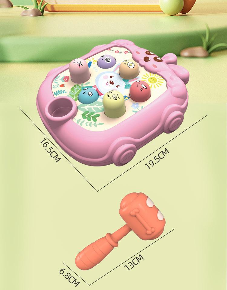 Whack-a-Mole Baby Decompression Toy: Large Rabbit Game Machine for Kids
