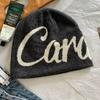 Fashion Letter Knitting Cap Hat Fiber Y2k Jacquard Knitted Hat Keep warm Cold Cap Outdoor