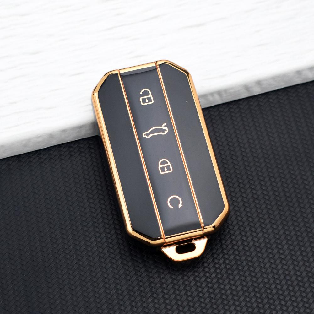 Auto Protection Key Shell Bag For Chery Jaecoo J5 J7 Tpu Car Key Case Cover Keychain Housing Holder Car Accessories