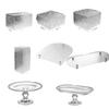 Acrylic Water Wave Dessert Stand - Cake & Pastry Display for Weddings & Parties