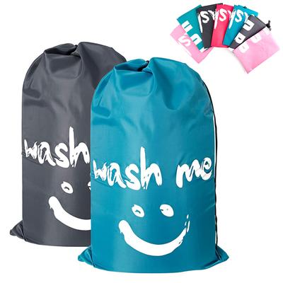 Nylon-Wäschesack, Reisetaschen, Aufbewahrung, Organizer, Beutel, Wäschekorb, maschinenwaschbar, schmutzige Kleidung, Kordelzug