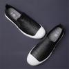 Nuove Scarpe da Uomo Scarpe Casual in Pelle Moda Primavera Estate Uomo Mocassini Slip-On in Pelle PU Scarpe Piatte Leggere per il Tempo Libero