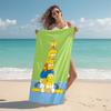 1Pc Simpsons Family Portrait Beach Towel Microfiber Beach Towel Thin Absorbent For Beach Swimming Yoga Bath Sports 0917272