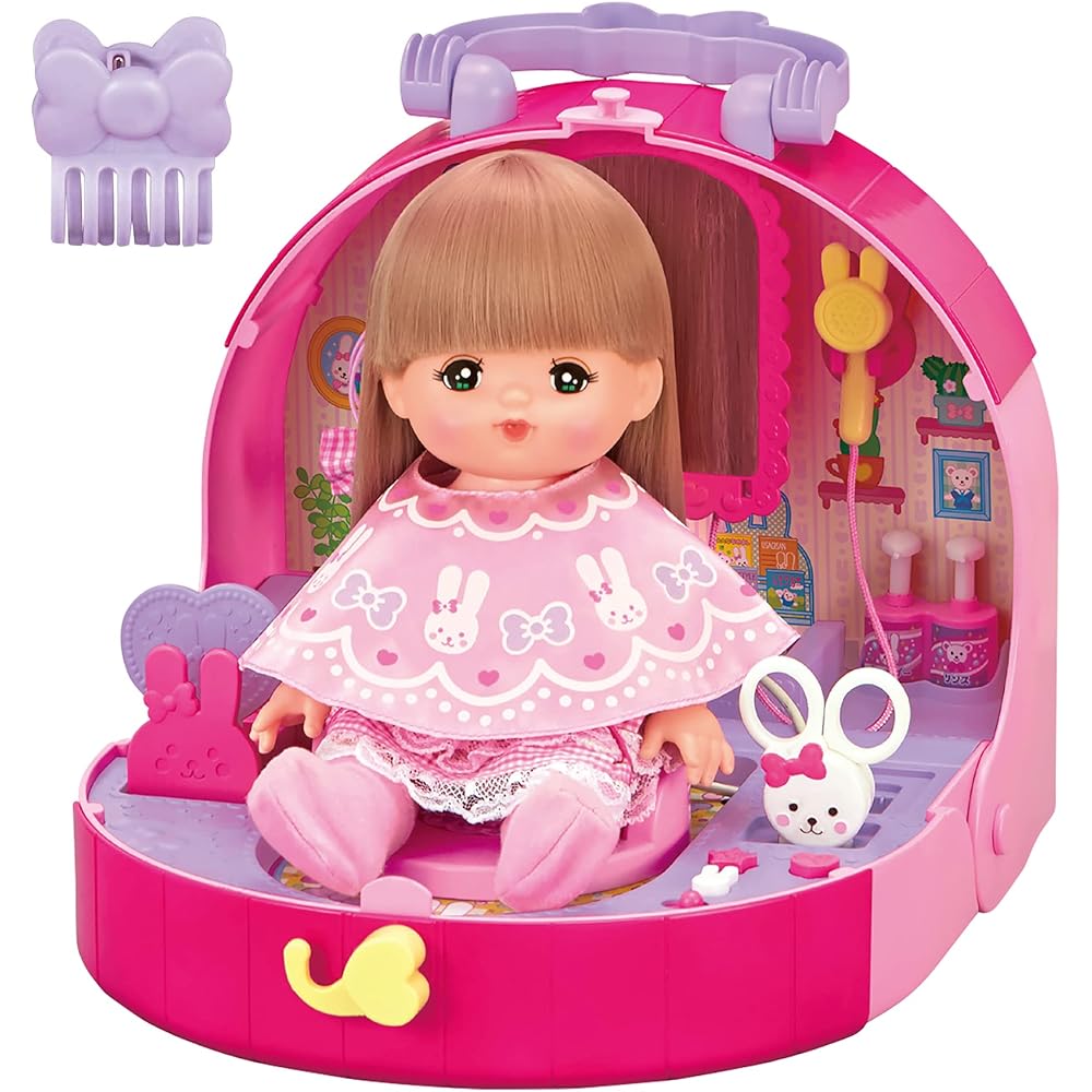 Pilot Meruchan Talking Rabbit Care Parts Set with Ribbon Clip for Ages 3 and Up