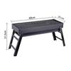 Neu Große BBQ Grill Grill Klapp Tragbare Holzkohle Outdoor Camping Picknick Brenner Faltbare Holzkohle Camping Grill Ofen