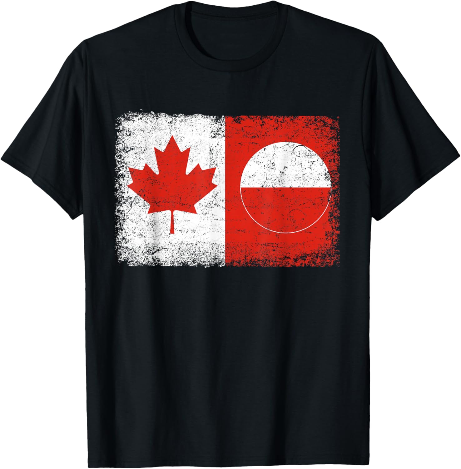 Canada Stand With Greenland-Canada Greenland Flag Combine T-Shirt S разноцветный