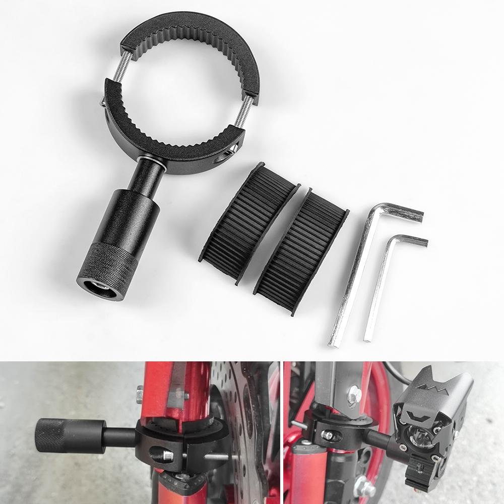 Motorcycle Fog Light Bracket Motorcycle Auxiliary Headlight Support Universal Spotlight Holder Headlight Extension Bracket