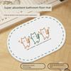 Diatom Mud Absorbent Pad Toilet Floor Mat Bathroom Non-Slip Mat Toilet Door Mat For Home Bathroom Diatom Mat