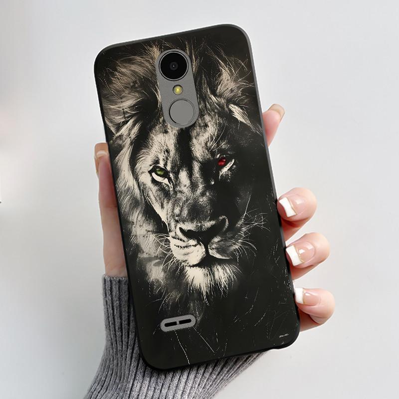 

Case For LG K4 2017 Casing M160 X230 Cover Luxury Cute Love Rabbit Funny Cartoon Ultra Slim TPU Black Silicone Soft Phone Case LG K4 (2017)
