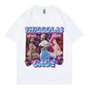 Thiccolas Cage Funny Meme T Shirt High Street Fashion Trend Short Sleeve Tshirt Unisex Women Clothing Harajuku Y2k Street Tshirts
