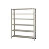 KR Lightweight Steel Rack for Commercial Use (6 Tiers) Load Capacity 150kg/tier | Depth 312mm Height 1500mm Width 1212mm Easy Assembly 602085 Lig