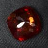 Natural Orange Sapphire Loose Gemstone 10.15 Ct Square Cushion Cut September Birthday Birthstone