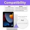 Étui de protection anti-chute pour iPad 10,2 pouces Rose pour 7e/8e/9e Génération 2019/2020/2021 avec sangle d'épaule et support