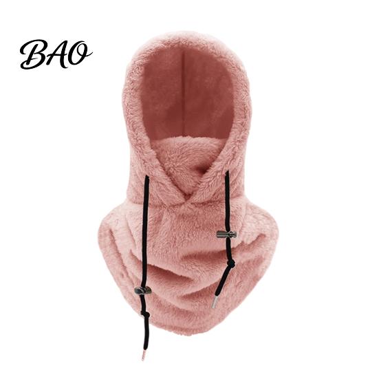 Thermal Mask for Skiing Balaclava Fleece Ski Mask, Winter Windproof Arctic Velvet Outdoor Sports Warm Hood Face Cover, Comfortable Neck Warmer Cycling