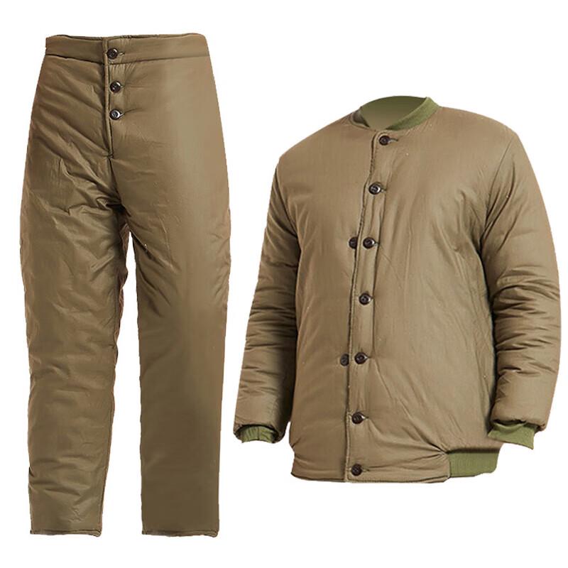 

Junnuo Yellow-Green Padded Workwear Set L