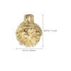 12Pcs Mini Brass Bells Gold Tone Texture Tiny Bells for DIY Jewelry Making Wind Chimes Pet Collar Home Decoration