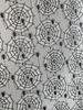 Halloween Lace Window Curtain with Spider Web Design - Perfect for Fireplace, Door curtain
