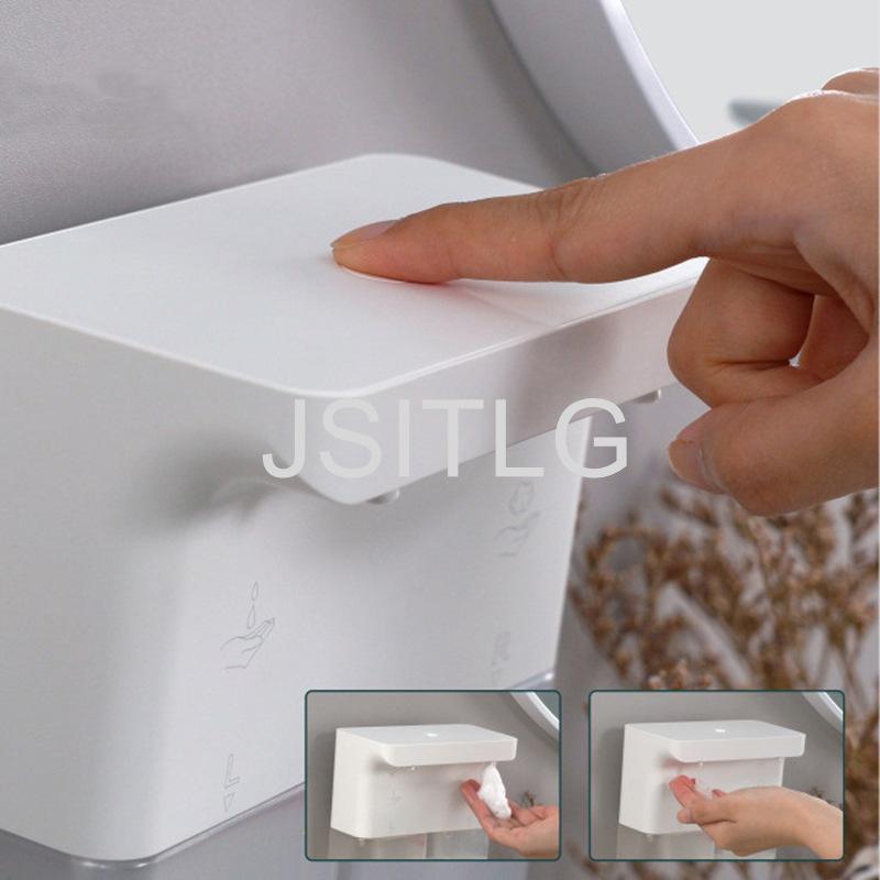 Direct Factory Double Bottle Hotel Induction ODM Smart Sensor Infrared Wall-Mounted ABS PP Automatic Foam Soap Dispenser