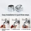 Water Faucet Coupler 1/2'' M16 M18 M20 M22 M24 M28 Thread Connector Tap Shower Adapter Bubbler Kitchen Bathroom Reducer Joint