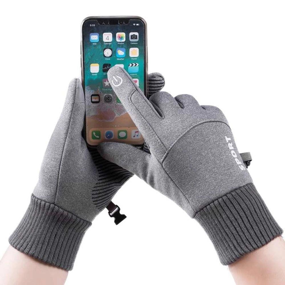 Non-slip  Running Fleece Cycling Accessory Men's Gloves Sports Mittens Motorbike Gloves