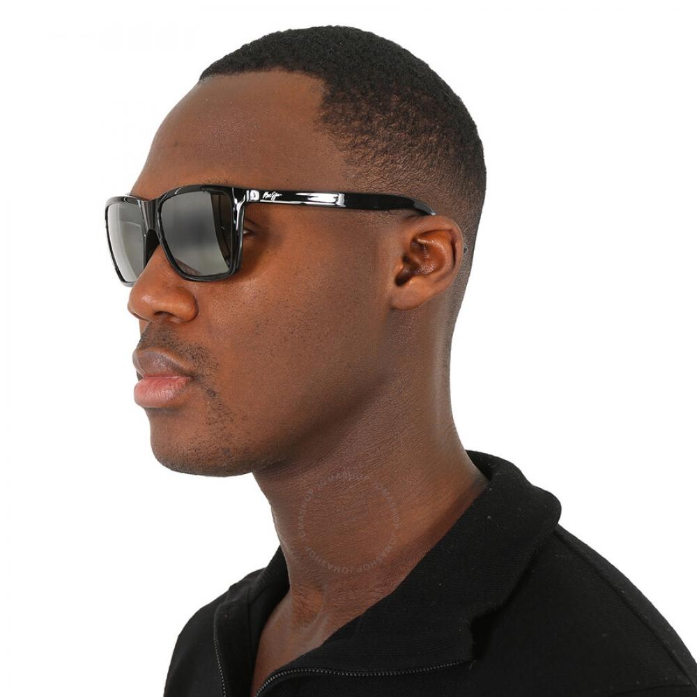 Maui Jim Cruzem Neutral Grey Rectangular Unisex Sunglasses 864 02 57 57