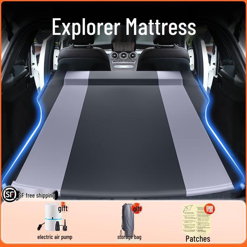 Inflatable Mattress for 2025 Ford Explorer: Travel & Car Bed for 5-7 Seaters