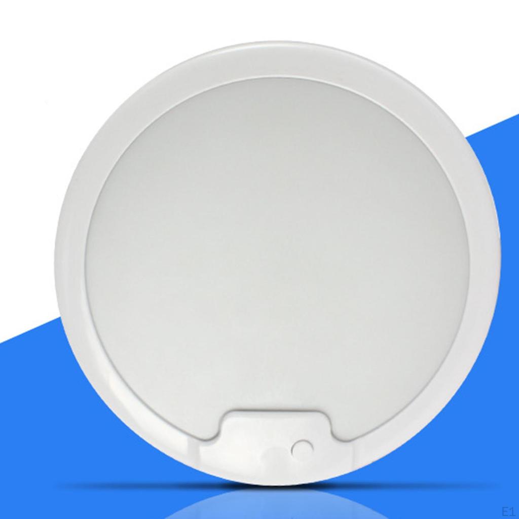 Car 12/24V Ceiling LED Panel White 600-700LM 10W 6000K Slim Interior Lights for RV Motorhome Kitchen