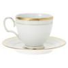 Noritake Cup Saucer 250cc Hampshire Gold Fine Porcelain & (Pair Set) (Coffee/Tea) (P91988/4335)