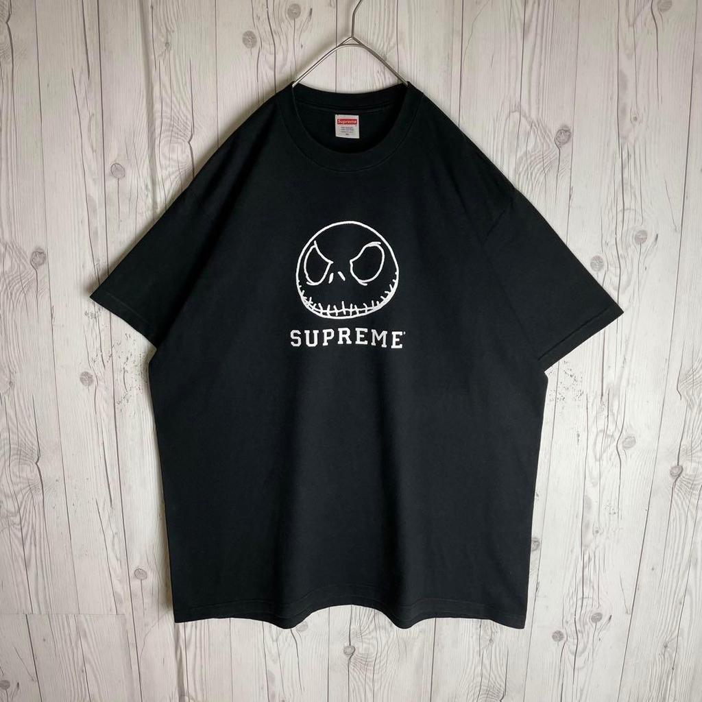 [USED] BTS Jungkook wears Supreme Nightmare logo t-shirt in black