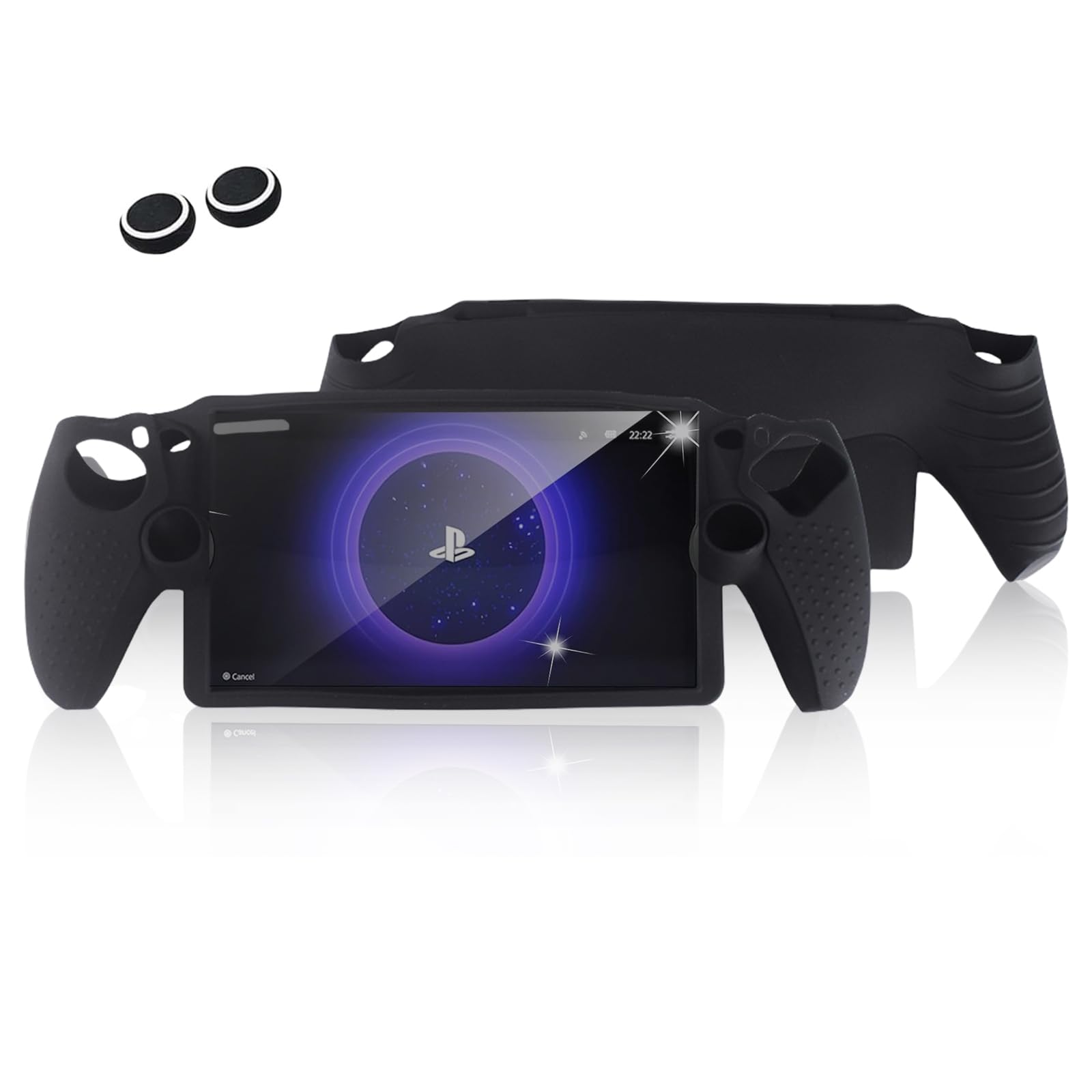 

PhyiFlbey Чохол для PlayStation Portal Remote Player Для PS Portal Ексклюзивний Чохол-накладка Силіконовий Матеріал Портативний Чохол для PS Portal Захисний Чохол чорний